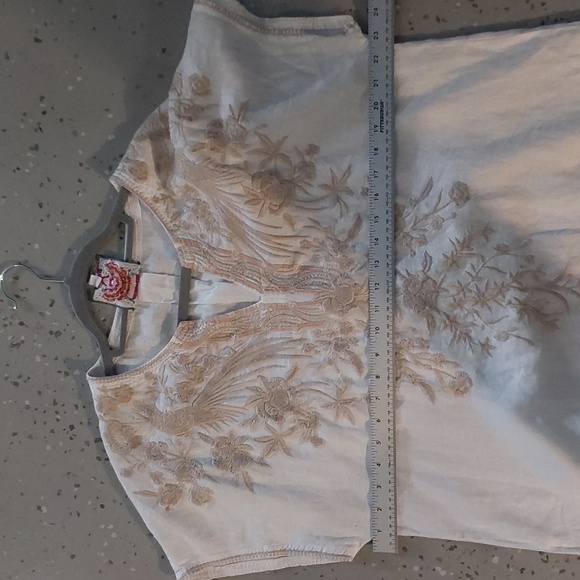 Johnny Was  Abigail Easy Linen Tunic Dress size Large - Picture 9 of 11